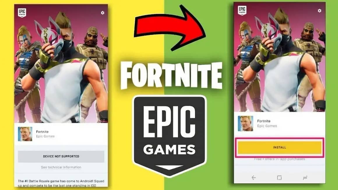 Fortnite download do apk android 2023