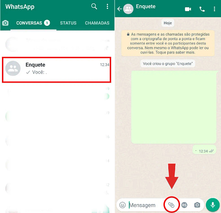 Como criar enquete em grupos do WhatsApp?